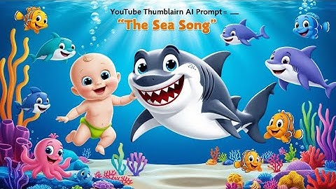 "🌊 Dive into Fun with Our Catchy Sea Song! 🎶 | Heartwarming Nursery Rhymes for Kids"