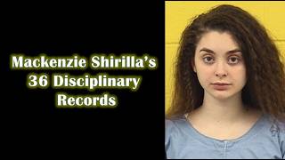 Mackenzie Shirilla Disciplinary Record