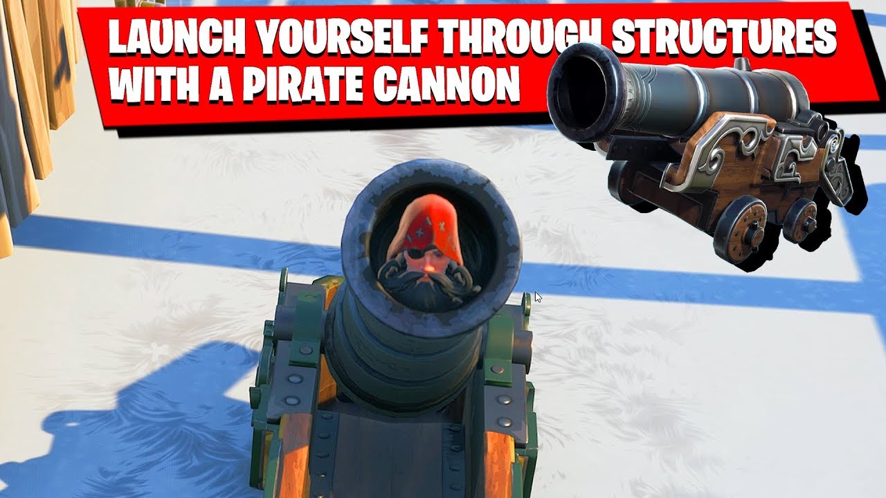 funny moments in soccer LAUNCH YOURSELF THROUGH STRUCTURES WITH A PIRATE CANNON - Fortnite WEEK 4 Challenges