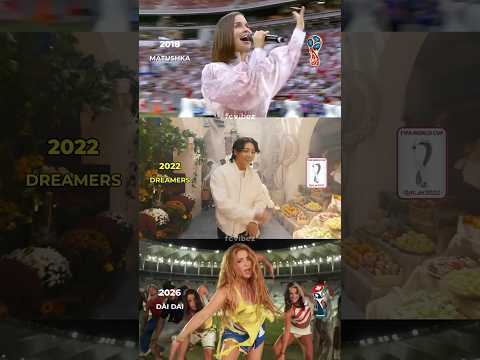 Evolution of FIFA World Cup Songs 🌍🔥 (2018–2026)