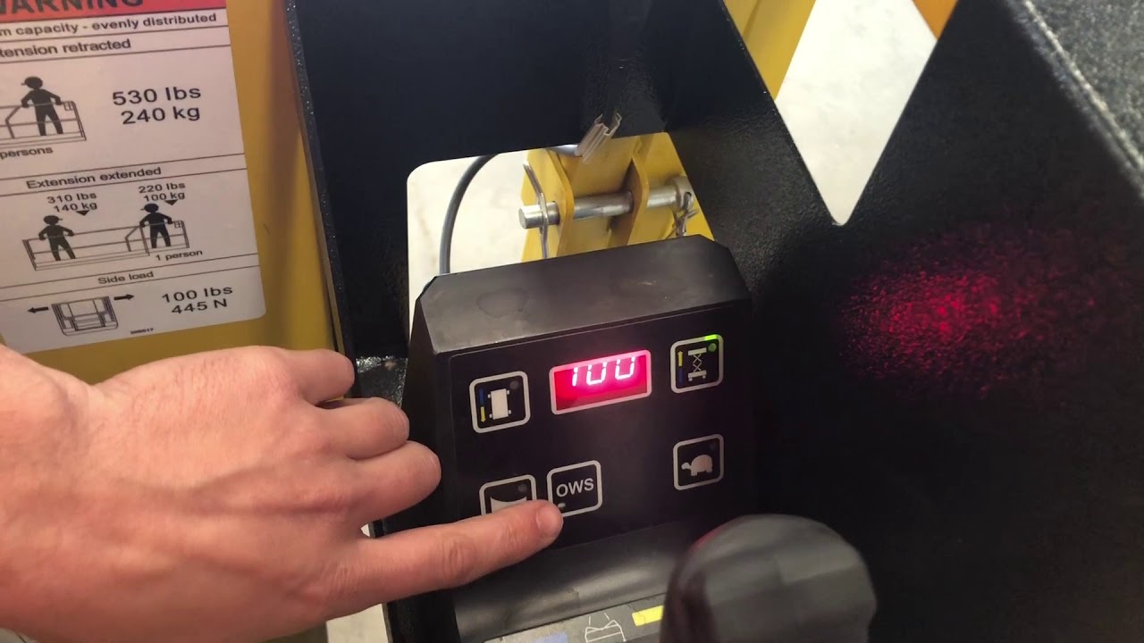 GMG Overhead Warning Systyem (OWS) Operating Instructions