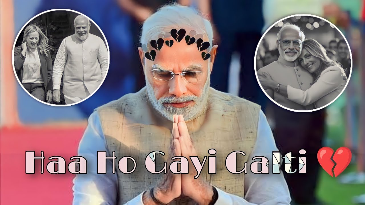 Modiji Ai Version Song | Ha Ho Gayi Galti Modiji Broken 💔 Song | Modiji ...