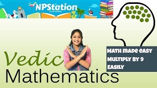 Vedic Mathematics Multiply by 9 Trick 2