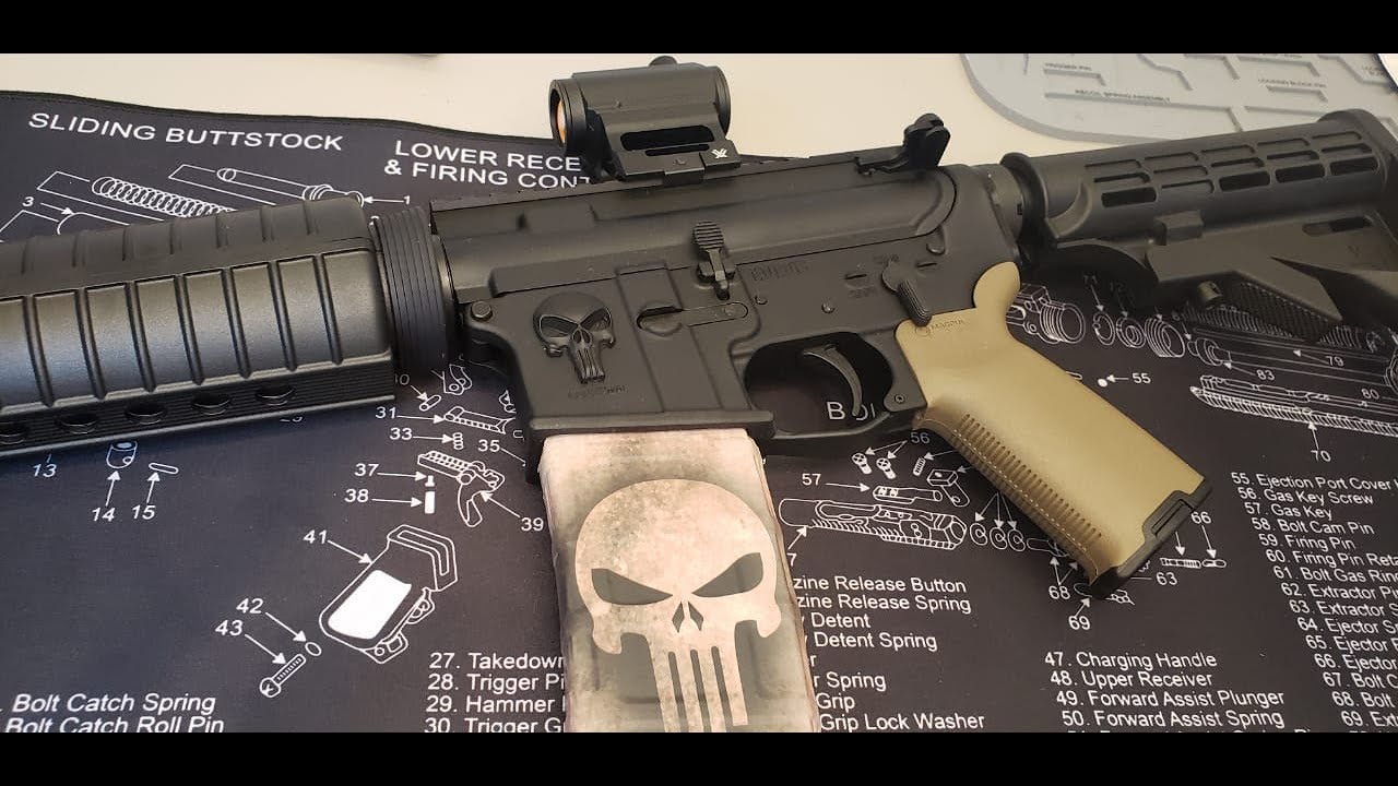 LIMPEZA BÁSICA TAURUS T4 PLATAFORMA AR15 GÁS