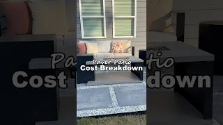 Paver Patio Cost Breakdown