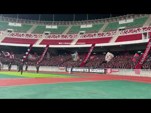 جماهير اتحاد العاصمة تبدع بين سطور ترافق فرحة هدف عليلات في أجواء خيالية