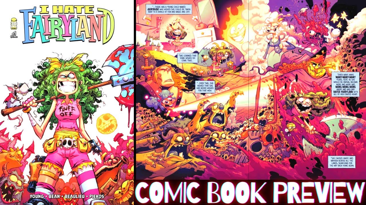 Comic Preview | I Hate Fairyland #1 | ImageComics - YouTube