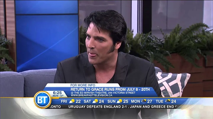 Elvis tribute artist Steve Michaels on Mirvish's R...