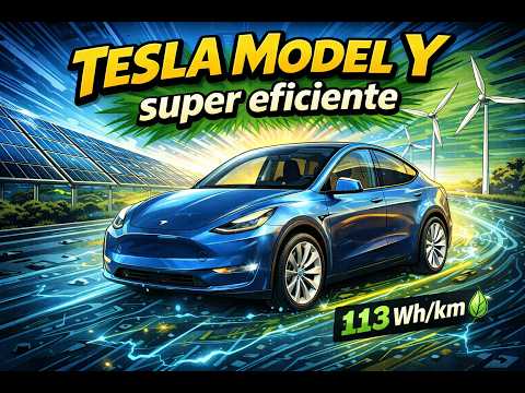 New Tesla Model Y: Brutal Efficiency