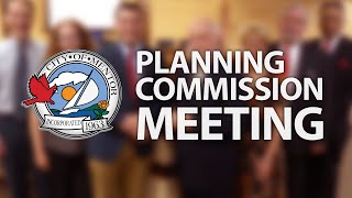 Planning Commission Meeting - May 26, 2022