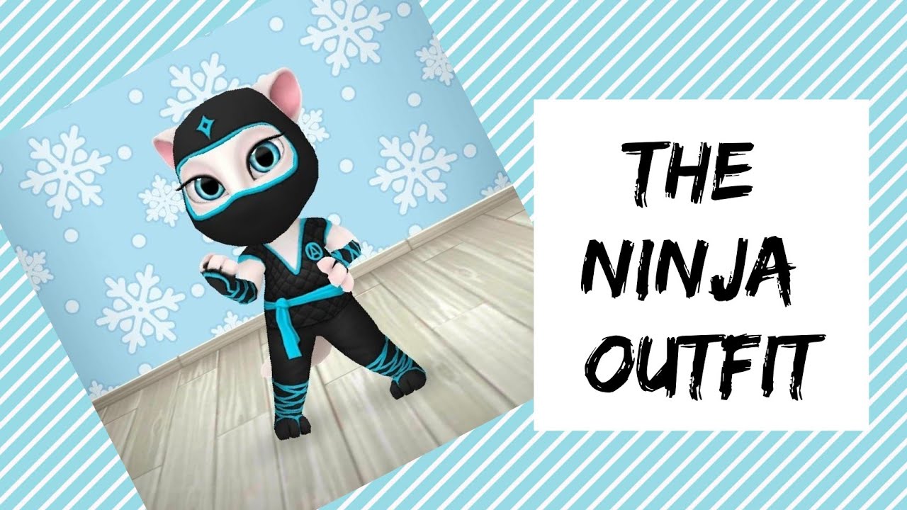 Buying the Ninja Outfit 🤩| My Talking Angela Gameplay 💙