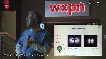 LRSM Science Café @ World Cafe Live: “Abracadabra: Making Things Invisible and Seeing the Unseen”