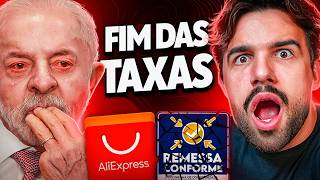 FINALMENTE A TAXA DAS BLUSINHAS FOI REMOVIDA