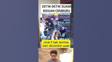 Suami biduan cemburu saat istri manggung 😂 #videoviralシ #ngakakabis #funny #memengakakkocak