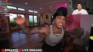 SNEAKO Advises Plaqueboymax to Man Up After He Broke Down Crying Due to Hate From His Community