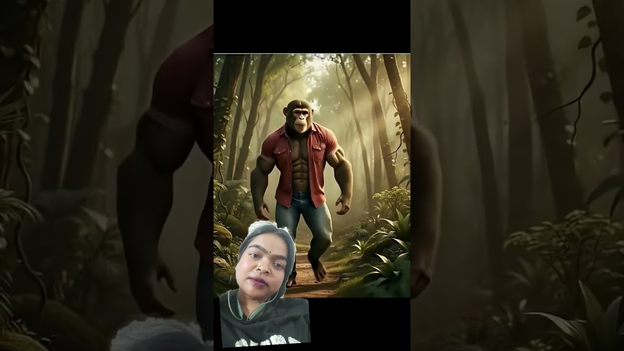 Monkey Gave His Mother A Giant Tree 