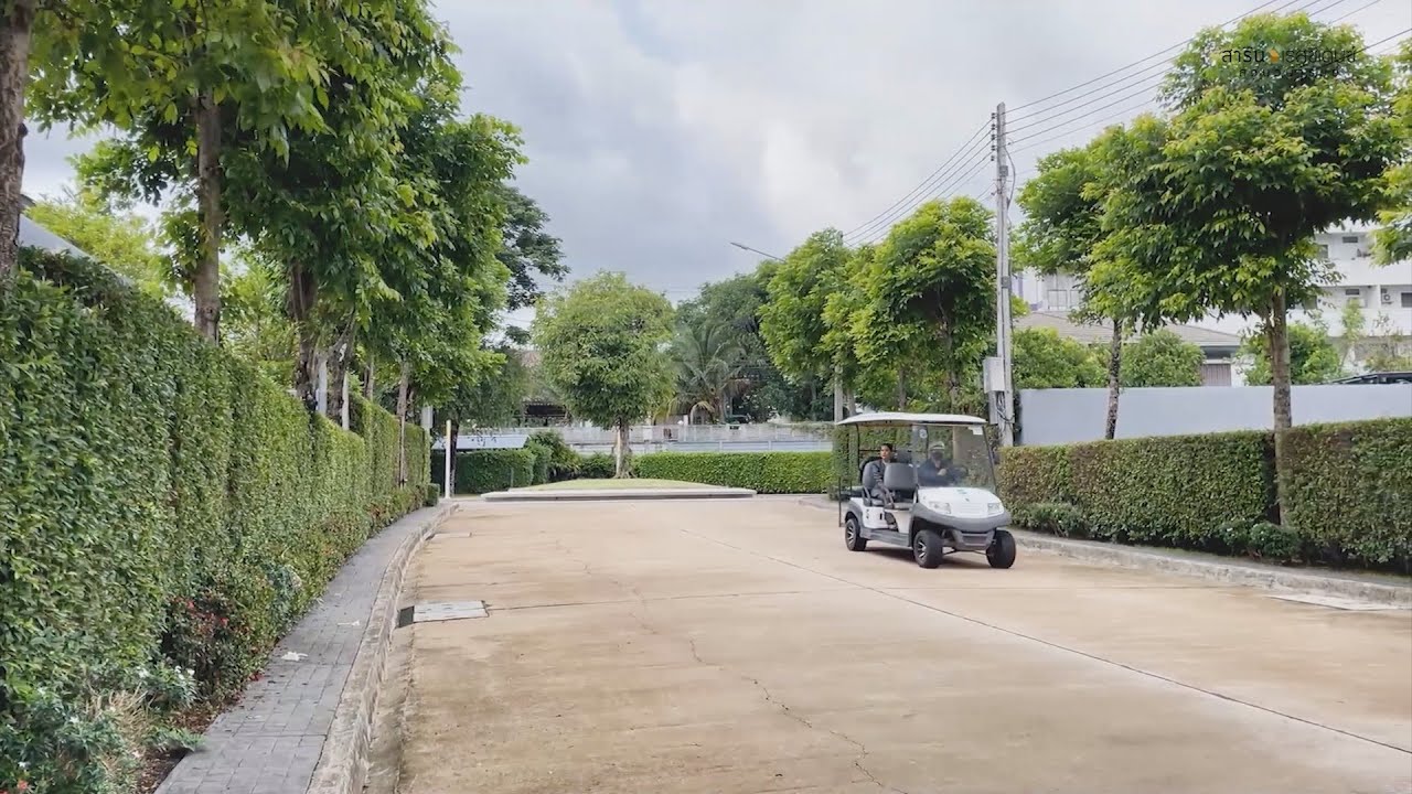 บ้านเดี่ยวหลังใหญ่ สง่างาม หรูหราที่สุด โครงการสารินเรสซิเดนซ์ สวนวนารมย์ อุบลราชธานี