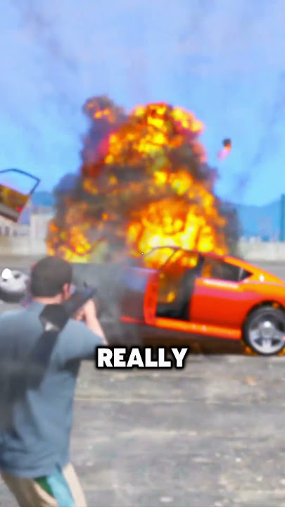 You Can Actually SHOOT A ROCKET Through A CAR in GTA 5!