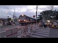 [TÀU HỎA TP.HCM] D19E-956 kéo tàu SE30 qua chắn tàu Bình Triệu ngày 25/6/2024