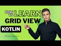 GridView Tutorial using Kotlin Android Studio