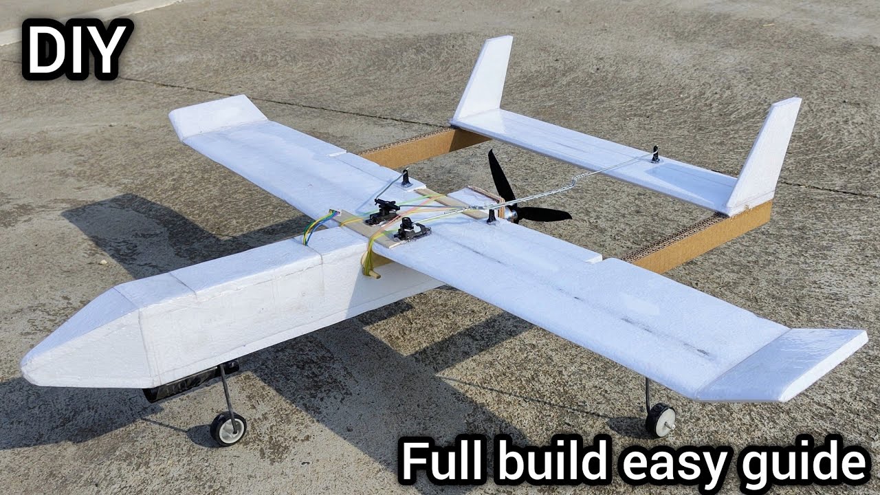 How to Make a Powerful RC Plane at Home ✈️ (Step by Step) |DIY RC PLANE |RC INDIA