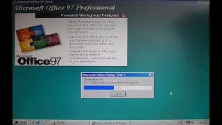 Microsoft Office 97 on Windows 98, feat. Clippy, Excel Easter Egg,  Northwind - YouTube