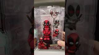 DEADPOOL GIFT SET $7.99 - SOLAR POWER BODY KNOCKERS &amp; SCALER - LIMITED EDITION MARVEL COLLECTIBLE