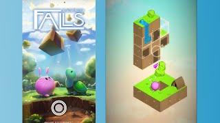 Falls 3D Slide Puzzle Level 1 to 10 Gameplay Walkthrough screenshot 1