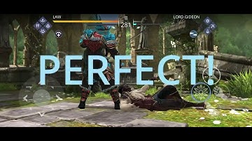 Celestial konung lvl 6 vs 2.0 Lord Gideon lvl 6