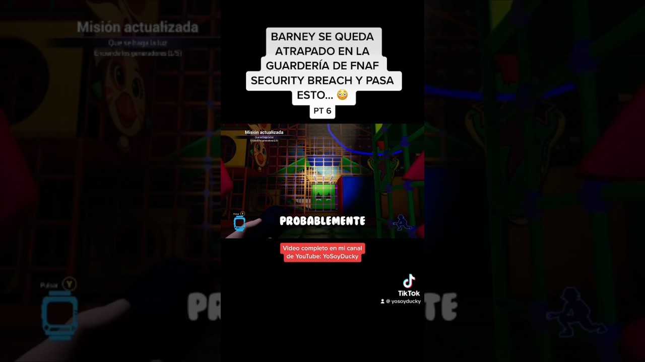 No se como sobrevivió a eso 😳 #securitybreach #fnafsecuritybreach #fnaf