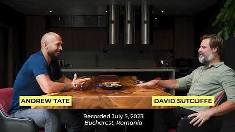 David Sutcliffe X Andrew Tate FULL INTERVIEW (Uncensored) #andrewtate #interview #podcast