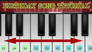 🔴 Happy Birthday to you - Simple Mobile Perfect Piano Tutorial screenshot 3