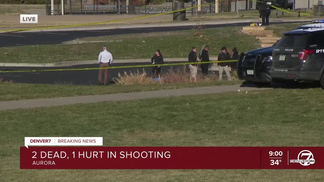 Two dead, one wounded in shooting at Aurora's Utah Park - YouTube