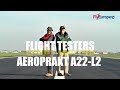 Flight test Aeroprakt A22 - La prova in volo di Jack Zanazzo e Fabrizio S. Bovi