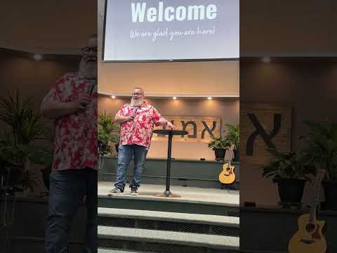 Pastor Jim to all Welcome in Charity Chapel