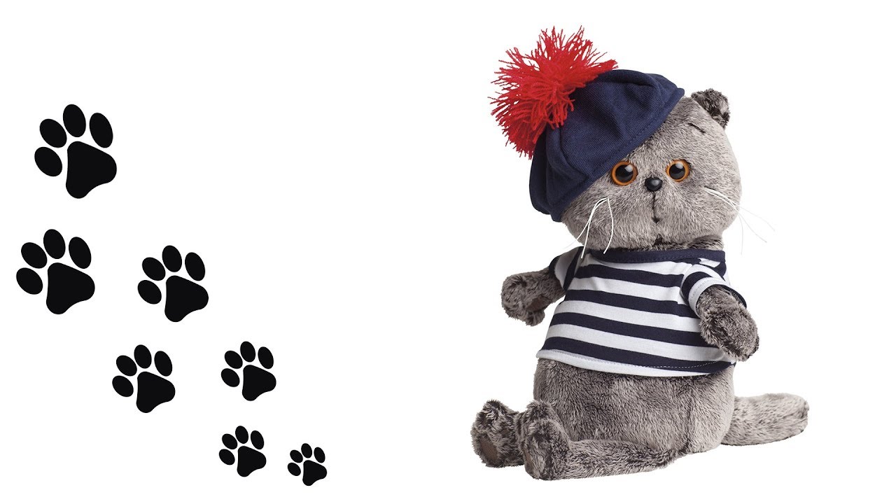 Как нарисовать кота басика легко