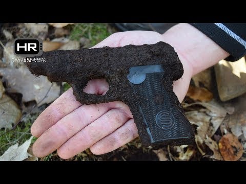 Pistols! Metal Detecting WW2 Battlefields - WWII Relic Hunting
