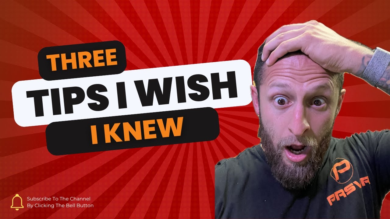 3 things I wish I knew when I started my Fitness journey - YouTube