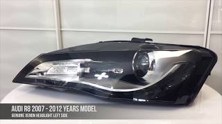 Audi R8 2007 - 2012 YEARS MODEL GENUINE XENON HEADLIGHT LEFT SIDE # 420941003A