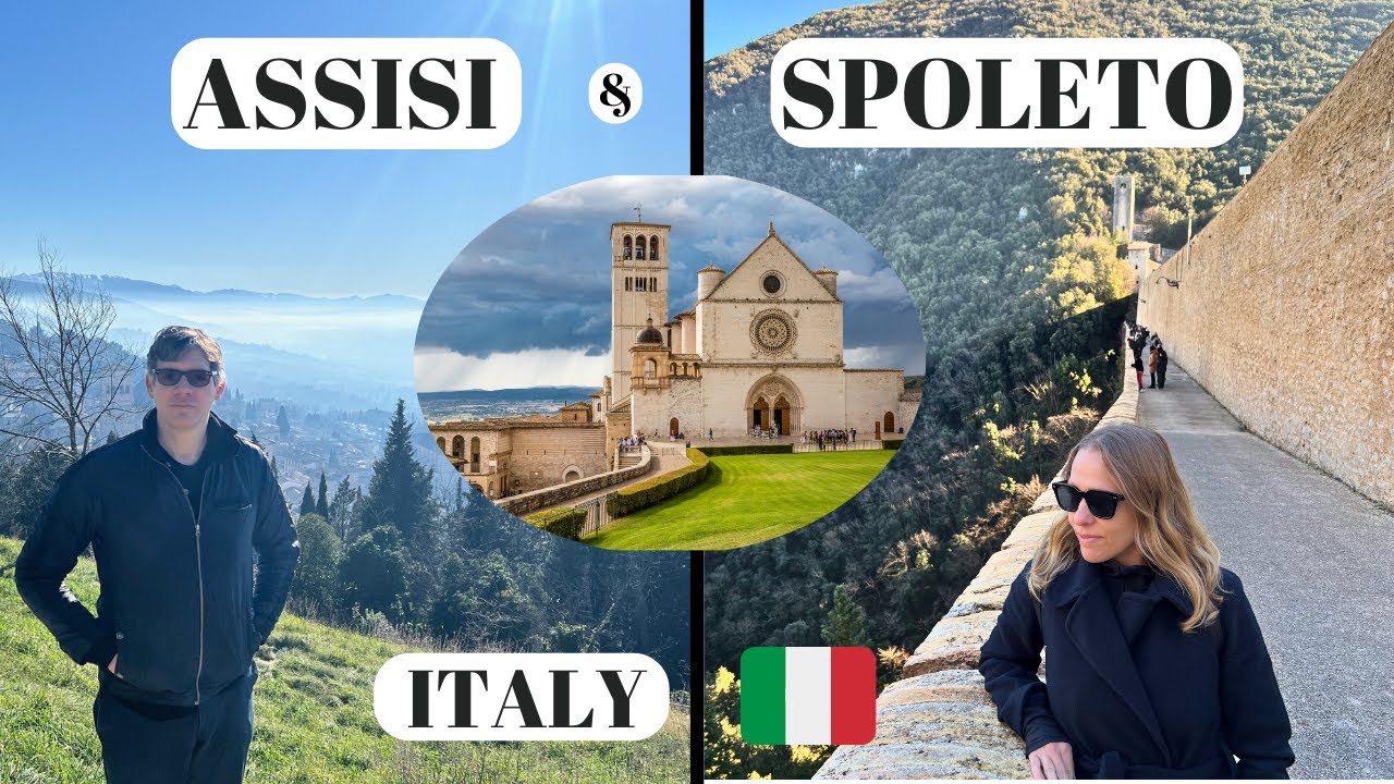Внутри Ассизи и Сполето: Умбрия, Италия