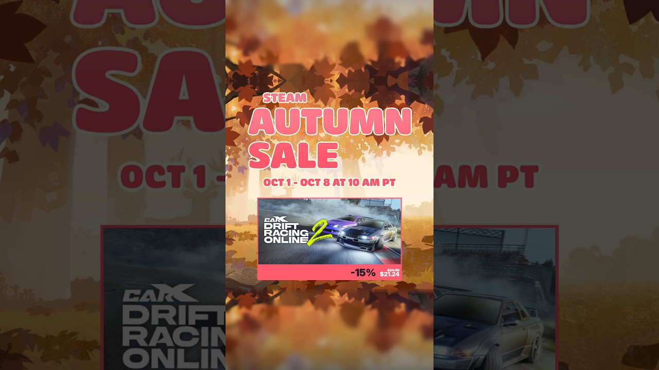 CarX Drift Racing Online 2: 15% Off on Steam