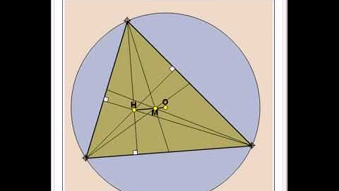 The Centroid, Circumcenter, and Orthocenter Are Collinear