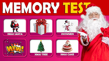 Test Your Memory With This "Crismistmas" Challenge! 🤯🧠😱 fun memory quiz