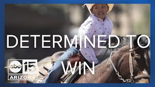 9-year-old loses thumb one month before winning roping championship