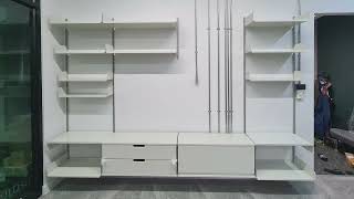 Install Vitsoe 606 Universal Shelving System - Time lapse