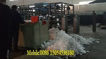 EPE foam net/pipe/Rod machine working process