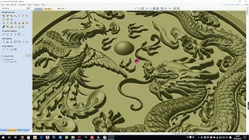 Create 3D sculptures using “vectric aspire software”