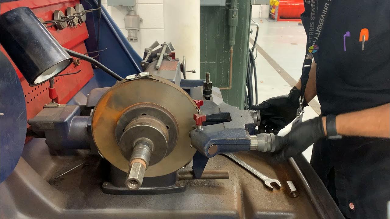 Machining Rotors Using a Brake Lathe YouTube