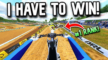 THE VIDEO ENDS WHEN I’M #1 RANK IN MX BIKES!