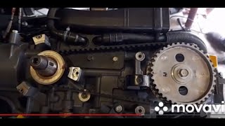 Yamaha F25 vezérműszíj csere ( Yamaha F25 Outboard timing belt)